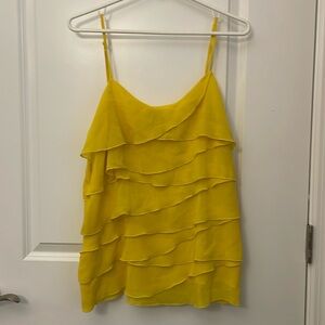 Cute yellow tank top